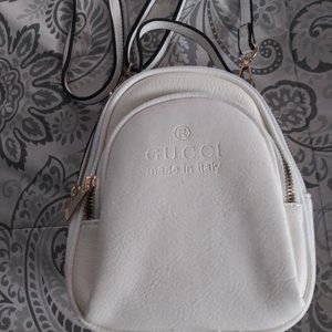 Small White Crossbody